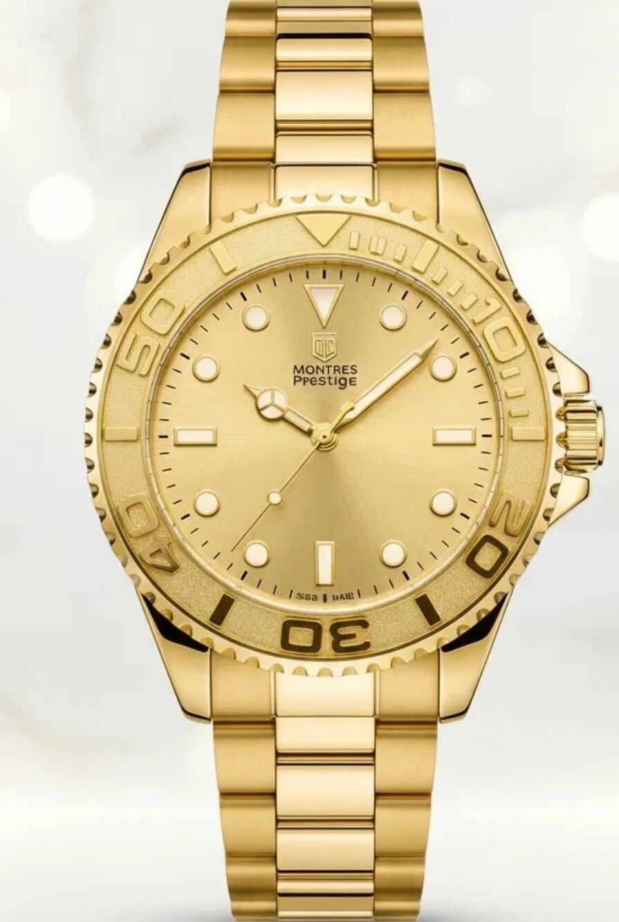 Montres Prestige X Invicta Men's Watch - 43mm. Gold (MPW-0262)